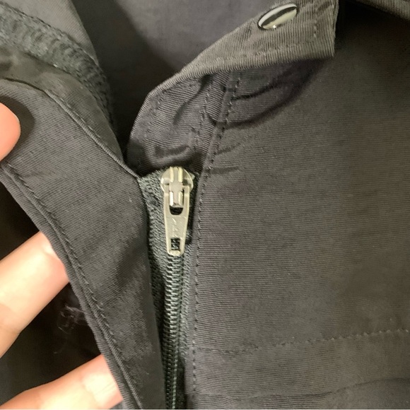 The north face womens black class v belted ss 100% nylon dress XL - Picture 7 of 9